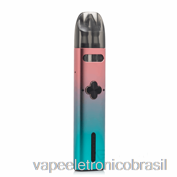 Vape Vaporesso Uwell Caliburn Explorer 32w Pod System Rosa E Ciano